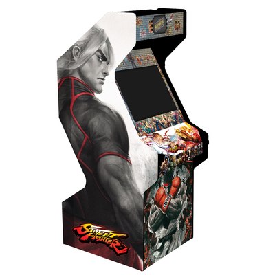 Street Fighter 2 White Arcade